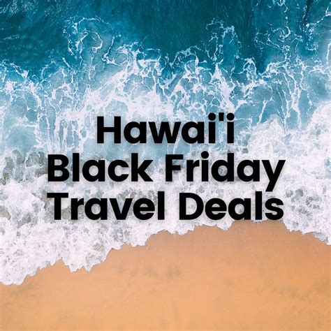 hawaiian black friday deals